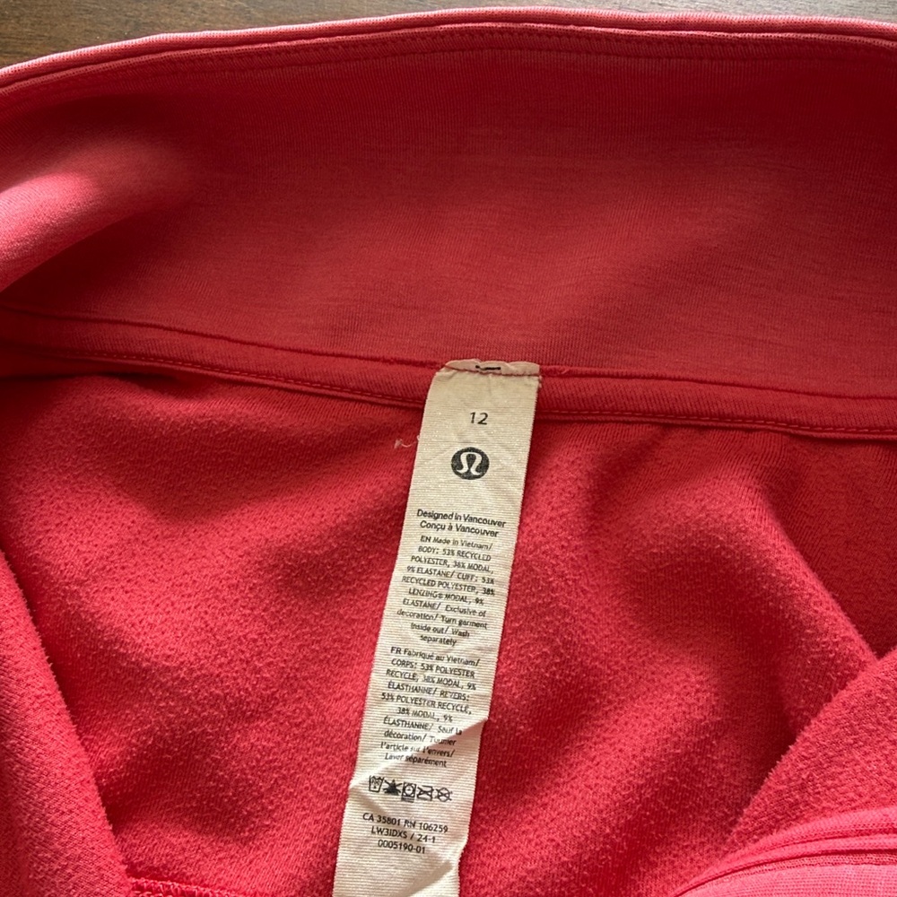 lululemon athletica Pink Half-Zip Pullover Sweater - Picture 4 of 6